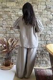Randles Puff Sleeve Blouse Mocha
